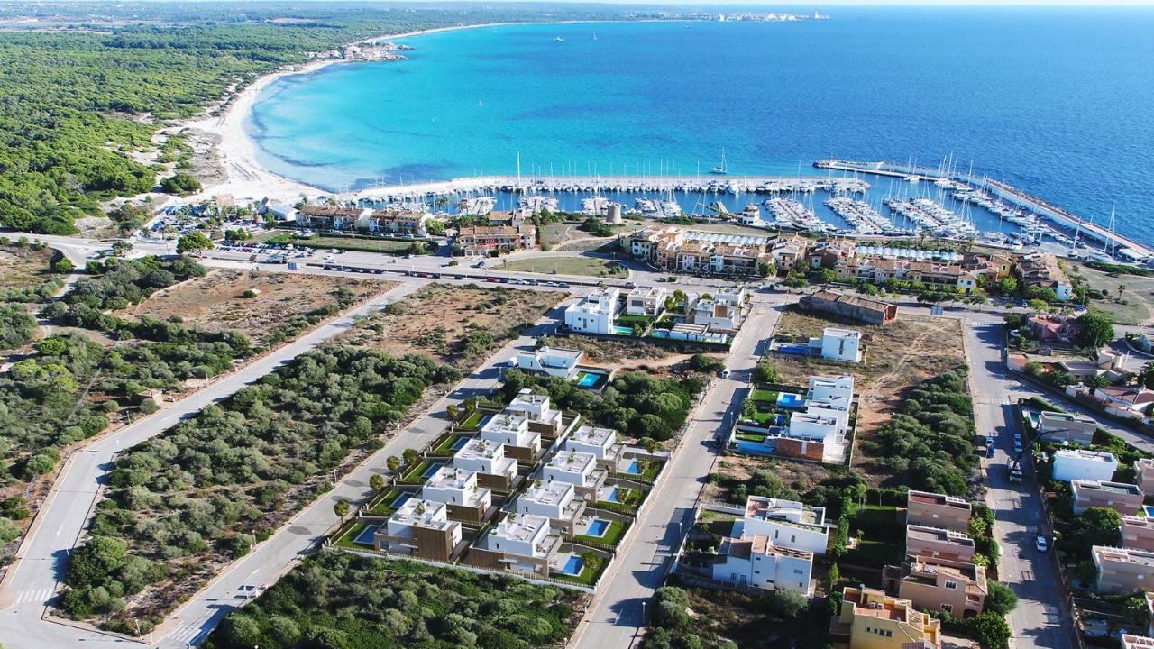 Casa De Lujo Frente A La Playa De Es Trenc Villa Sa Ràpita Екстериор снимка